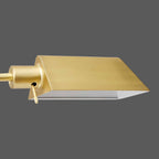 Cozylumi™ 1-Light Modern Adjustable Brass Floor Lamp Gold