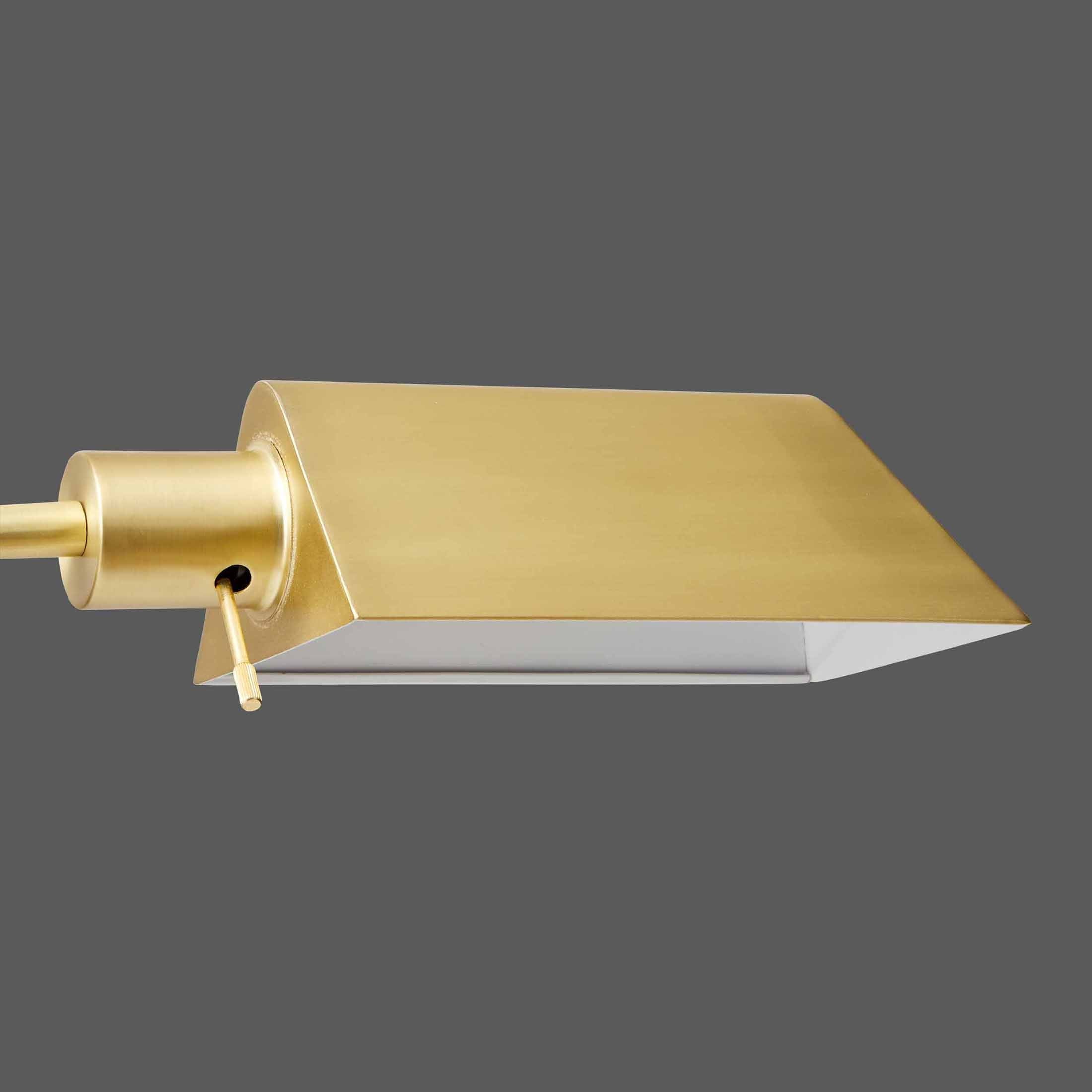 Cozylumi™ 1-Light Modern Adjustable Brass Floor Lamp Gold