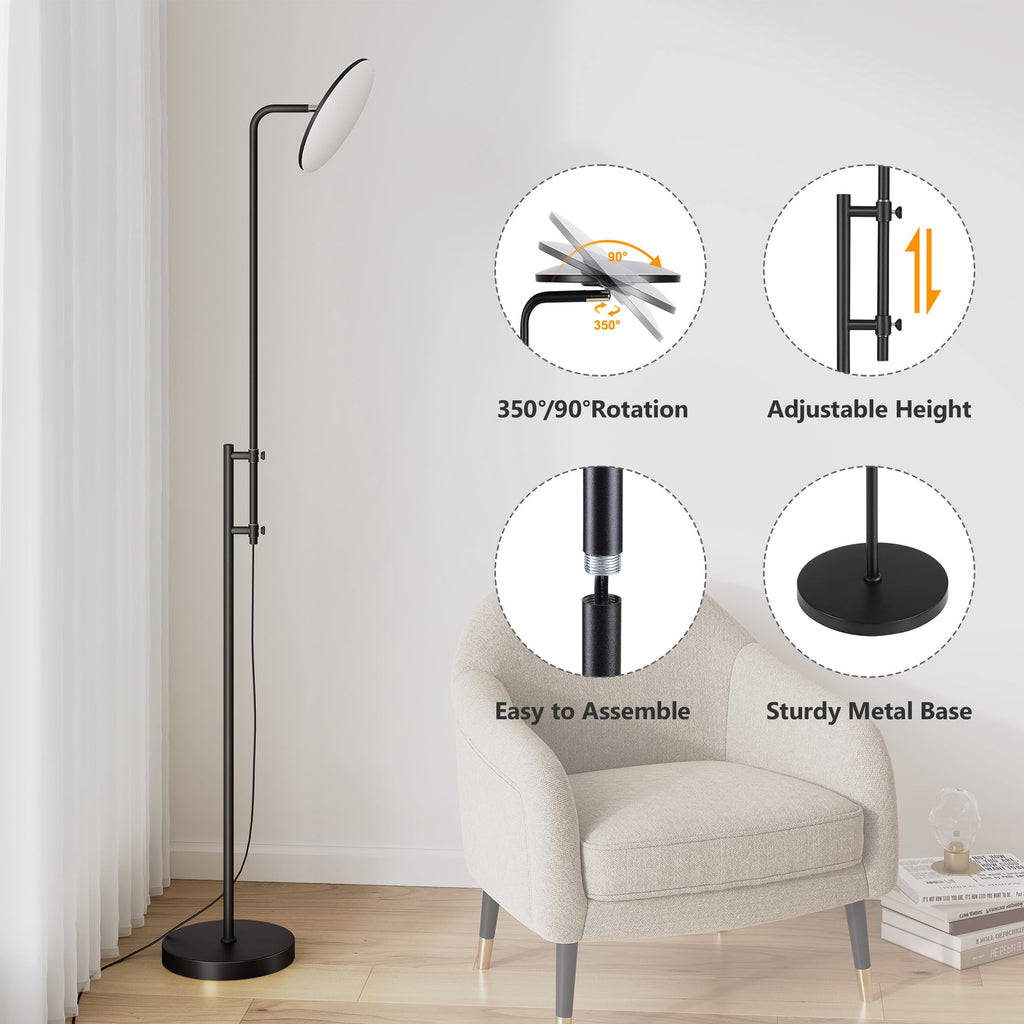 Cozylumi™ 32W/3000LM Floor Lamp, Super Bright LED Floor Lamp with Remote Control, 70"