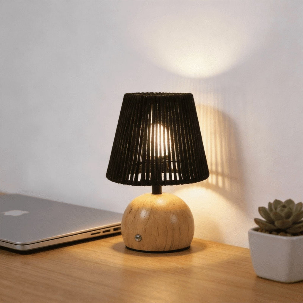 Cozylumi™ Boho Cordless Table Lamp, Rechargeable Touch Control Dimmable Night Light