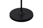 Cozylumi™ 56.5 in Floor Lamp, Black Finish with White Fabric Shade