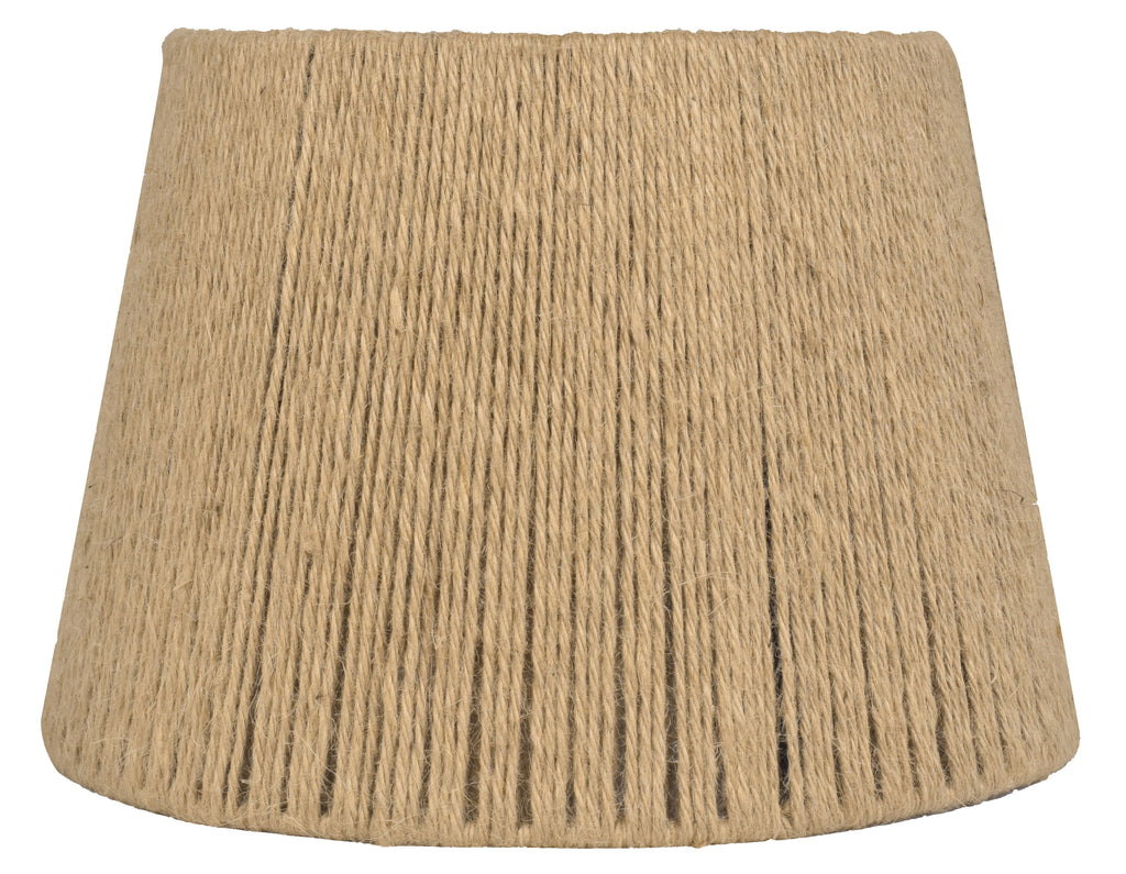 Cozylumi™ Floor Lamp, Black Metal with Natural Rope Shade
