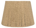 Cozylumi™ Floor Lamp, Black Metal with Natural Rope Shade