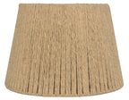 Cozylumi™ Floor Lamp, Black Metal with Natural Rope Shade