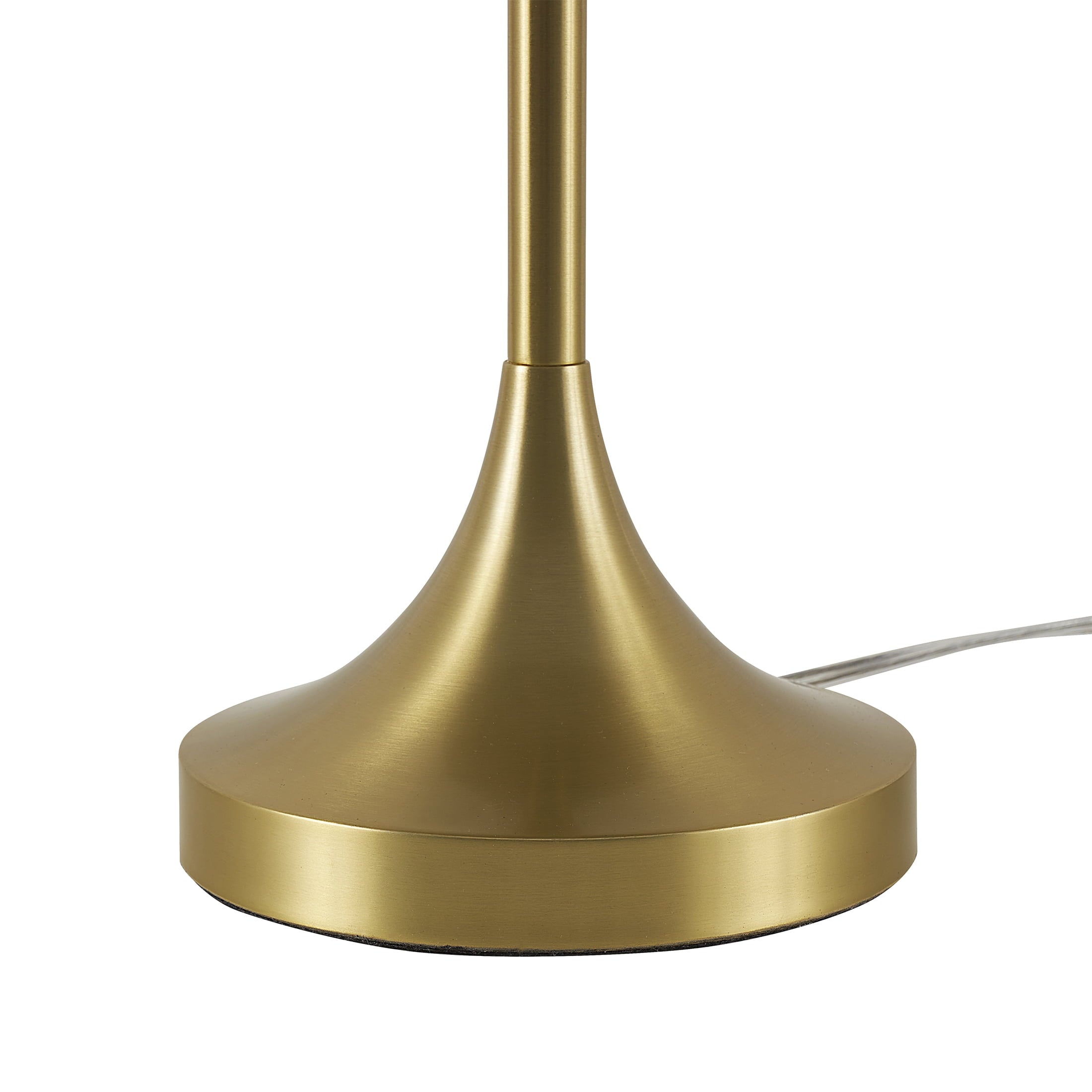 Cozylumi™ Modern Dome 18 in Touch On/Off Table Lamp, Brass