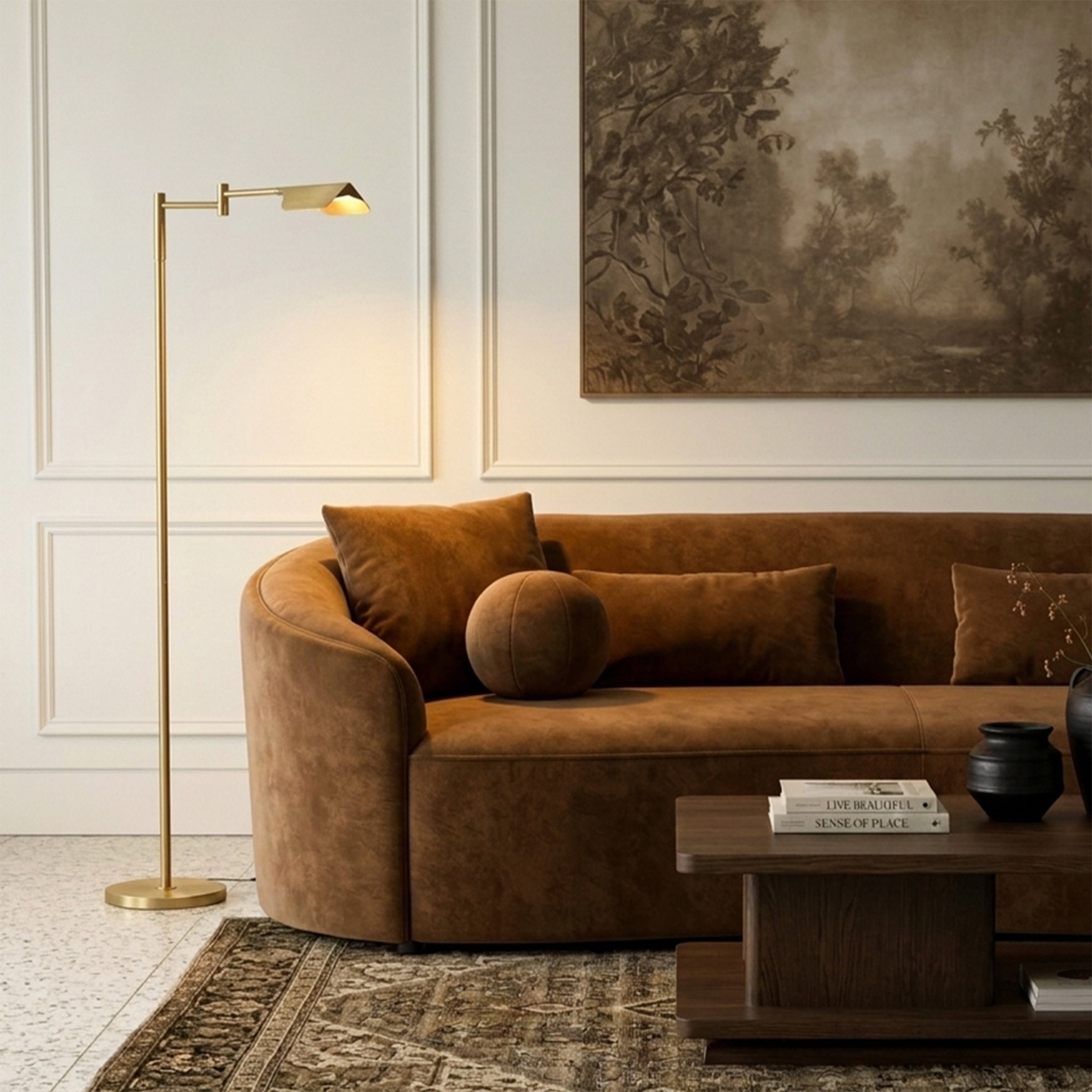Cozylumi™ Leaf LED Floor Lamp, Pharmacy LED Floor Lamp for Living Rooms & Offices