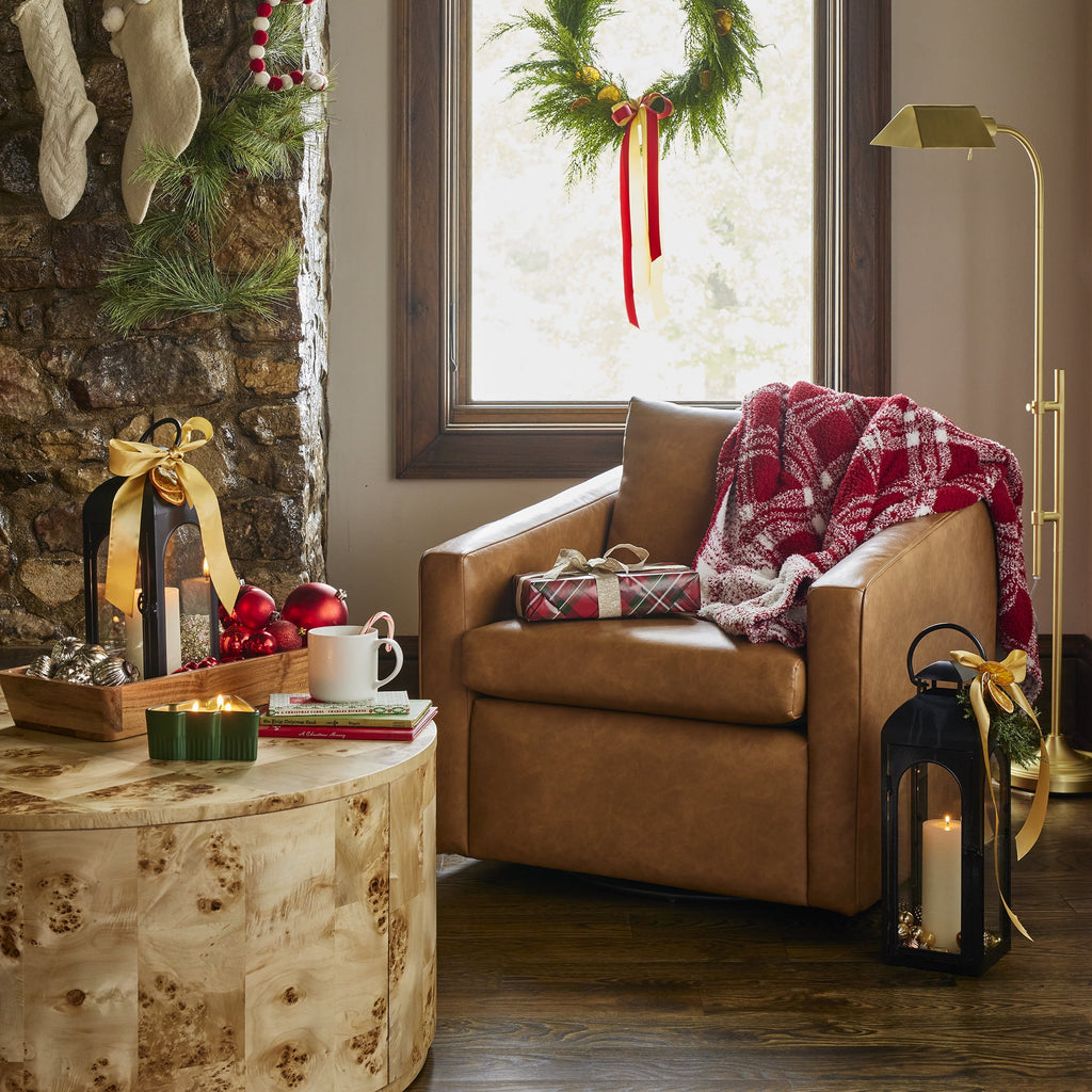 Cozylumi™ 1-Light Modern Adjustable Brass Floor Lamp Gold