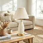 Cozylumi™ GVDV HOME 17.5" Table Lamp with USB A&C Ports and Night Light, Touch Control