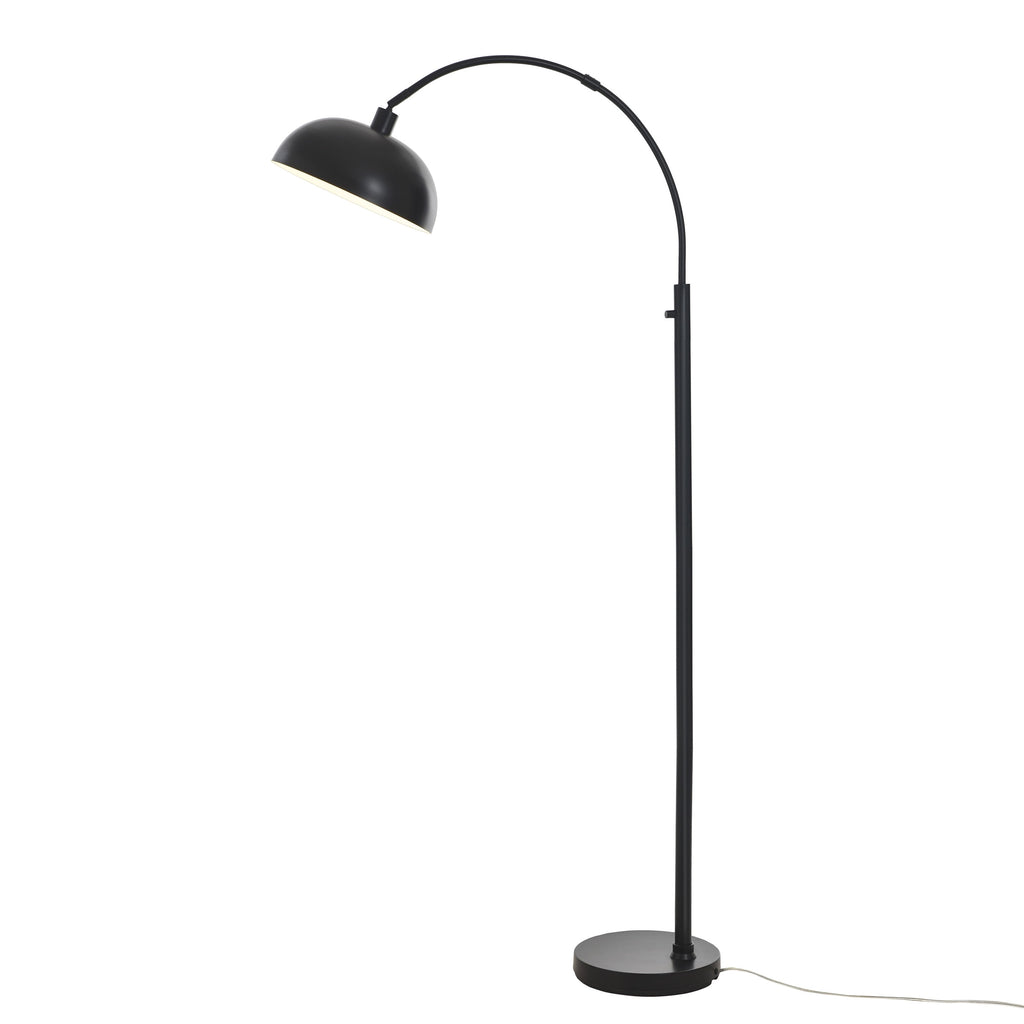 Cozylumi™ Black Finish Arch Dome Floor Lamp