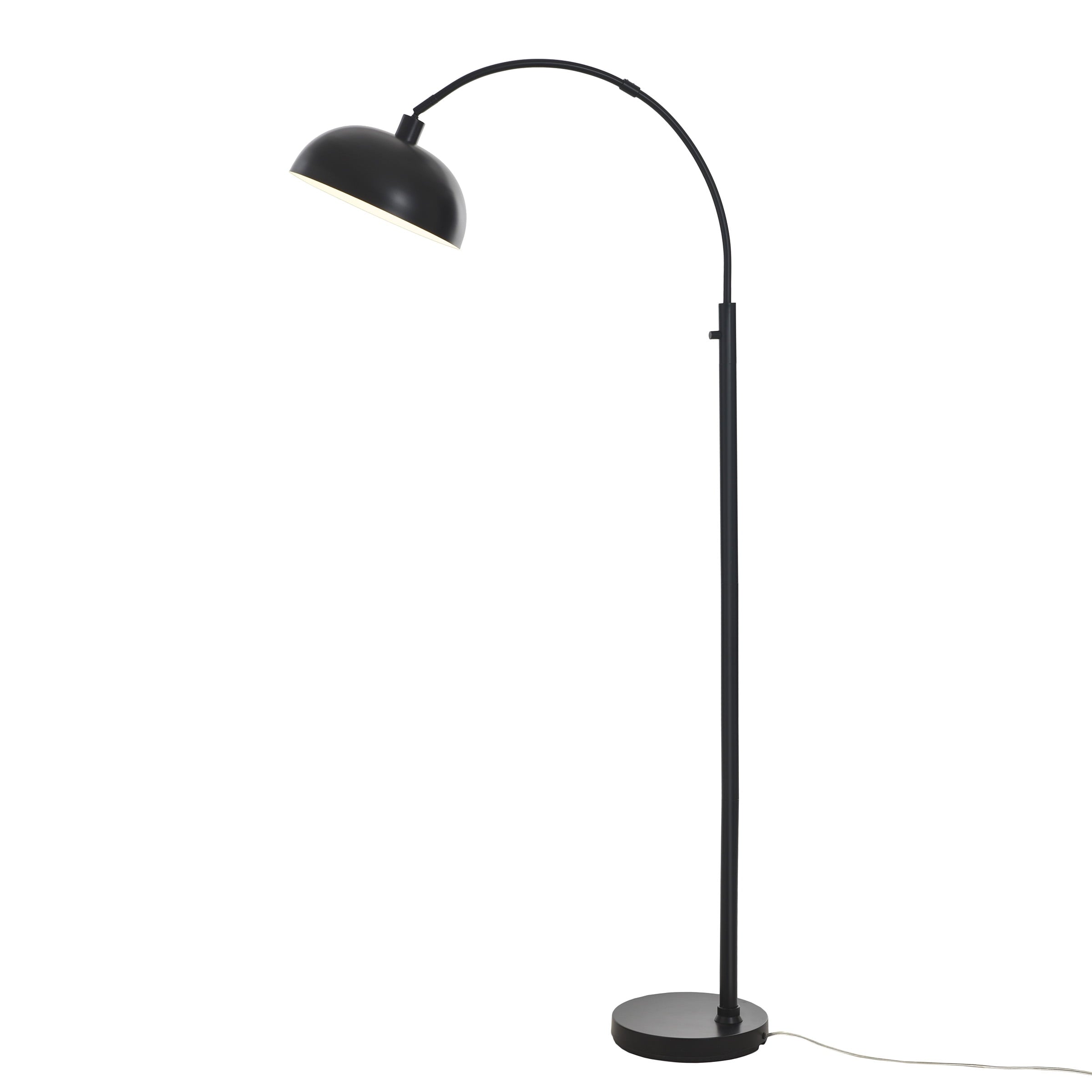 Cozylumi™ Black Finish Arch Dome Floor Lamp