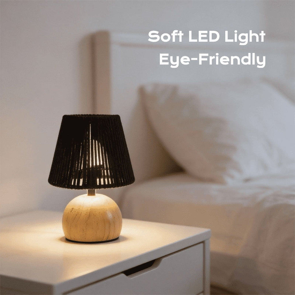 Cozylumi™ Boho Cordless Table Lamp, Rechargeable Touch Control Dimmable Night Light