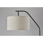 Cozylumi™ Home SL1140-01 Transitional Floor Lamp from Max Collection in Black Finish