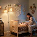 Cozylumi™ Floor Lamp for Living Room - 69" Rustic Farmhouse Tree Trunk Tall Lamp