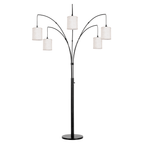 Cozylumi™ 5 Lights Tree Floor Lamp, 83.5" Large Tall Standing Lamp with Drum Linen