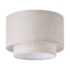 Cozylumi™ 3 Lights Tree Floor Lamp, 81.5" Tall Standing Lamp with Hanging Dual Drum
