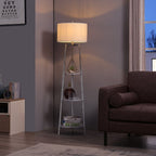 Cozylumi™ Rosen Garden LT7031 Floor Lamp with Round Shelves - Gold