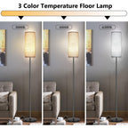 Cozylumi™ BN-LINK Dimmable Floor Lamp with 3 Color Temperatures, Standing Lamp with LED