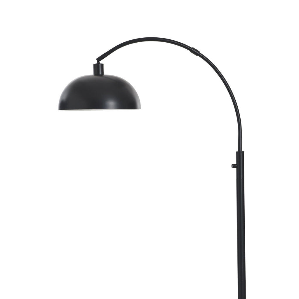 Cozylumi™ Black Finish Arch Dome Floor Lamp