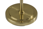 Cozylumi™ 59.5 in Gold Stick Floor Lamp with White Fabric Shade