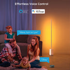 Cozylumi™ Govee RGBICWW Floor Lamp Modern - Dimmable LED, Music Sync, Remote, Smart