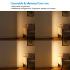 Cozylumi™ DEWENWILS LED Corner Floor Lamp Set of 2, Minimalist Dimmable Mood Lighting