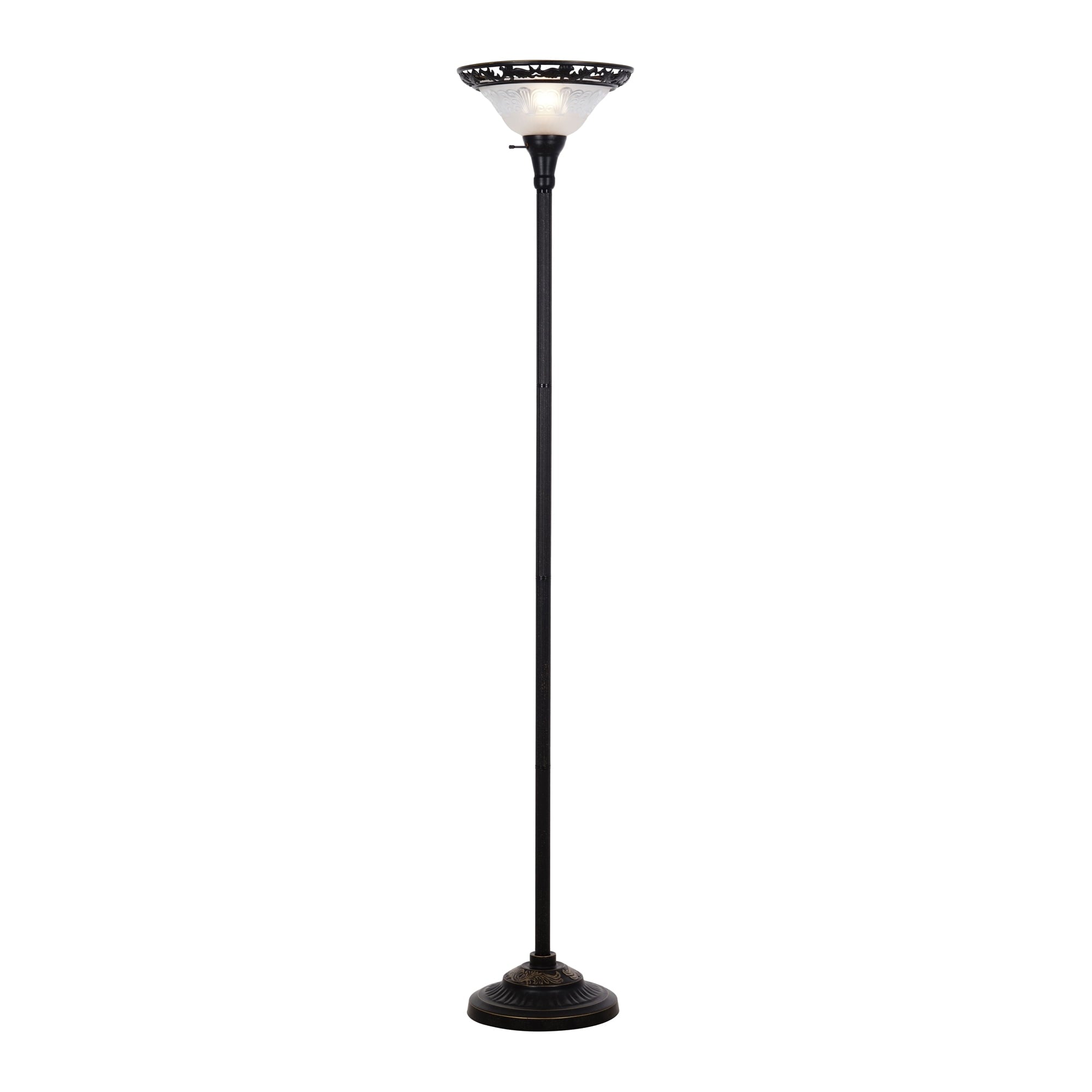 Cozylumi™ Traditional Bronze Victorian Floor Lamp 70"