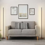 Cozylumi™ DEWENWILS LED Corner Floor Lamp Set of 2, Minimalist Dimmable Mood Lighting
