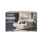 Cozylumi™ 63.5 in 3 Light Contemporary Black Floor Lamp Clear Glass