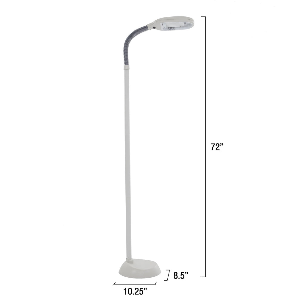 Cozylumi™ Adjustable Floor Lamp - 6ft Full Spectrum Natural Sunlight Lamp with Bendable