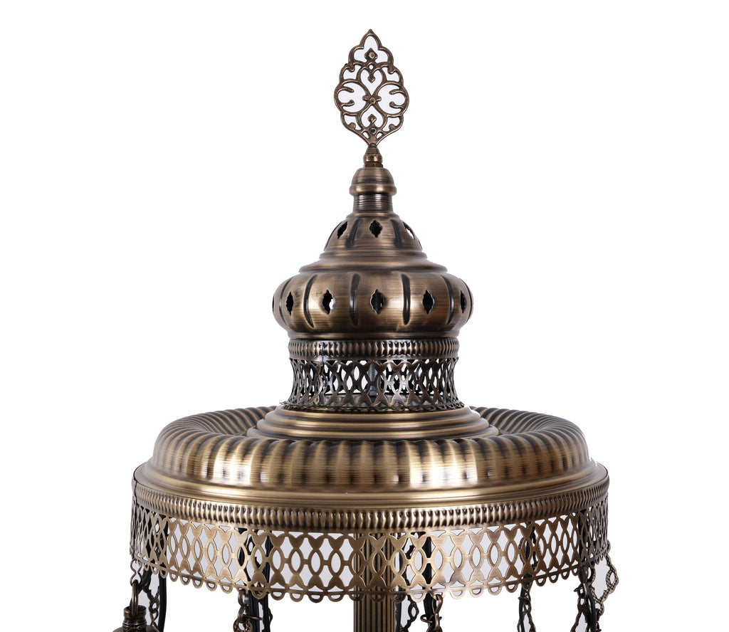 Cozylumi™ Asylove Turkish Floor Lamp, Mosaic Turkish Lamp, 7 GlobeFloor Lighting