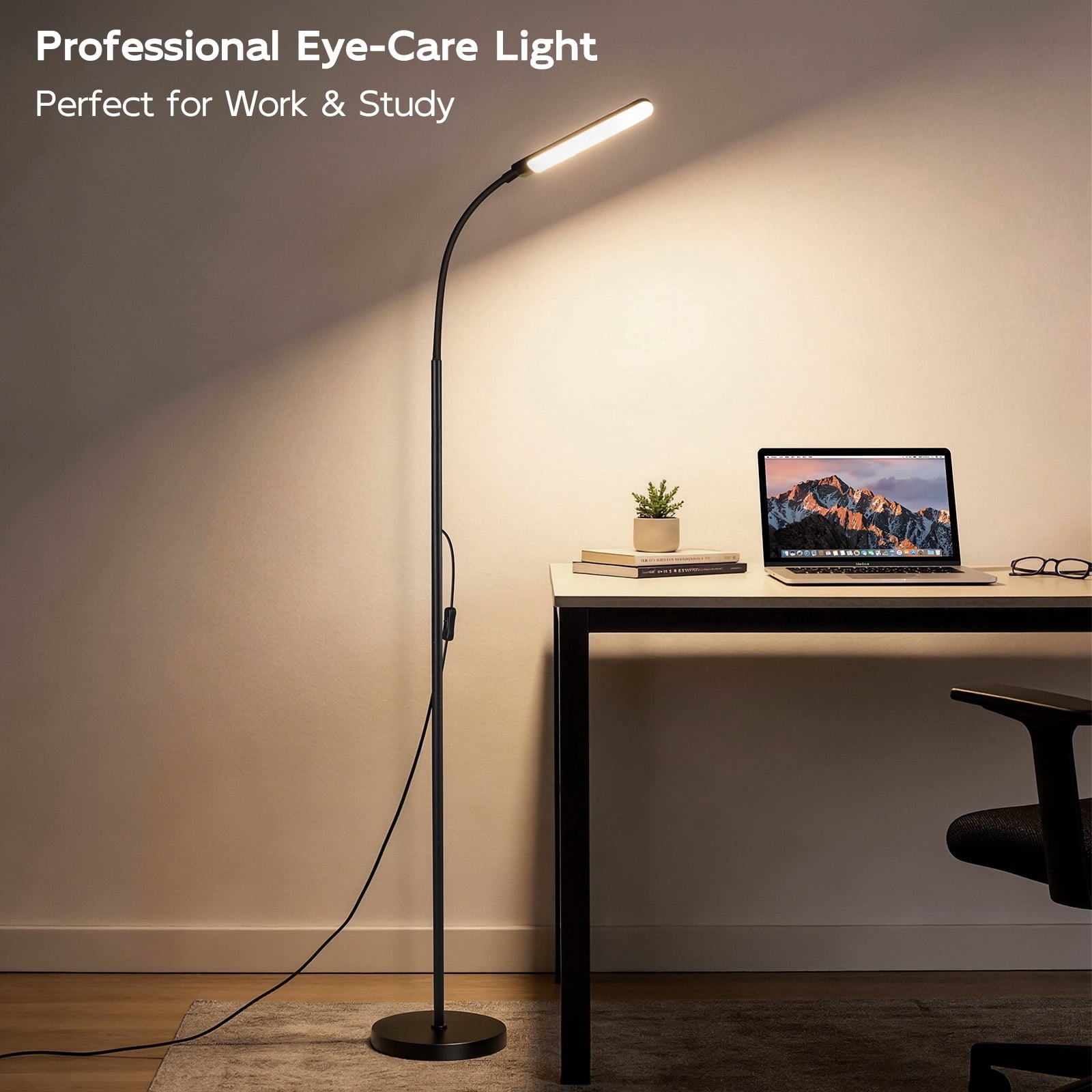 Cozylumi™ Reading Floor Lamp with Remote, Bright 18W Floor Lamps for Living Room with