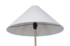 Cozylumi™ My Texas House 64'' Floor Lamp with White Fabric Empire Shade Transitional