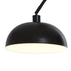 Cozylumi™ Black Finish Arch Dome Floor Lamp