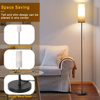 Cozylumi™ Vesteel Floor Lamp for Living Room, Modern Standing Lamp with 3 Color
