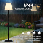 Cozylumi™ Postlucky 56" Solar LED Floor Lamp Dimmable with Remote Control, RGB Color