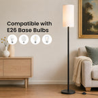 Cozylumi™ VOLIVO Floor Lamp for Living Room, Dimmable Standing Lamps with Remote